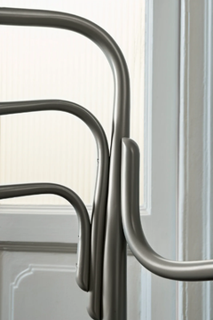VIENNA 144 - Upholstered beech chair with armrests by Wiener GTV Design - view 3